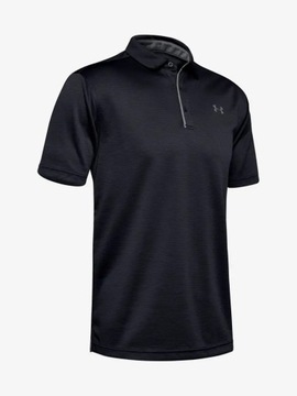 Under Armour Polo UA Tech 1290140 Czarny Loose Fit