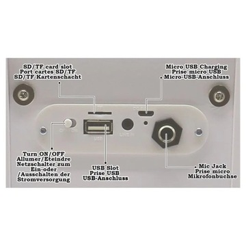 iParty Lexibook Bluetooth 4 В Bi портативный динамик