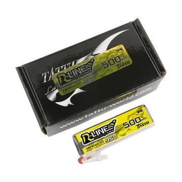 TATTU POWERFUL АККУМУЛЯТОР ЛИТИЙ-ПОЛИМЕРНЫЙ АККУМУЛЯТОР 500MAH 3.7V 95C 1S1P LONG