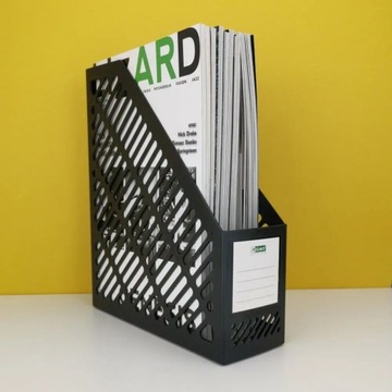 POJEMNIK BOKS BOX SEGREGATOR STOJACY NA DOKUMENTY czarny