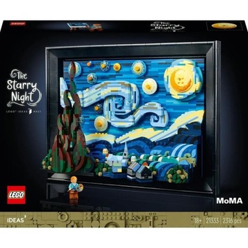 LEGO Ideas 21333 «Звездная ночь» Винсента Ван Гога