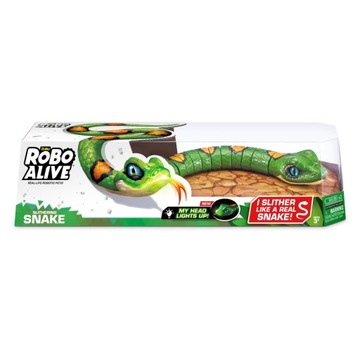 Интерактивная фигурка ZURU Robo Alive Snake Ползущая змея 25235