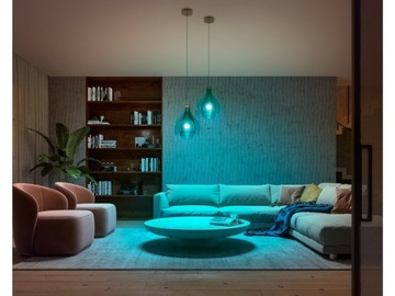 Мост Philips Hue + 2 лампы RGBW E27 9 Вт (929002468810)