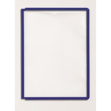 Panele informacyjne A4 do uchwytu 5szt granatowe