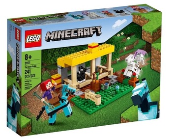 LEGO Minecraft 21171 Stajnia konie nowe
