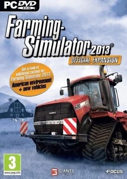 Титановый диск с данными Giants Software Farming Simulator 2013 (ПК)