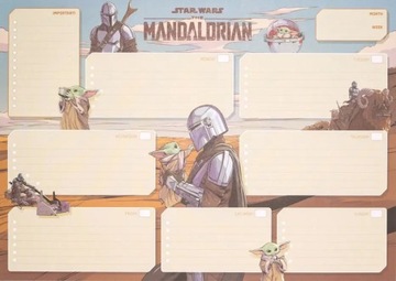 план урока А3 «Звездные войны» Мандалорский планировщик