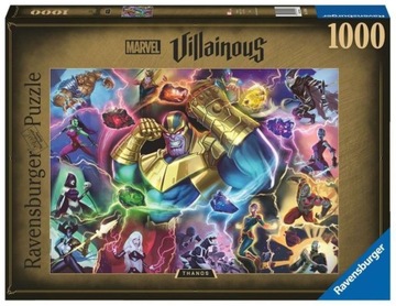 Puzzle 1000 elementów Marvel Villainous: Thanos 169047 RAVENSBURGER