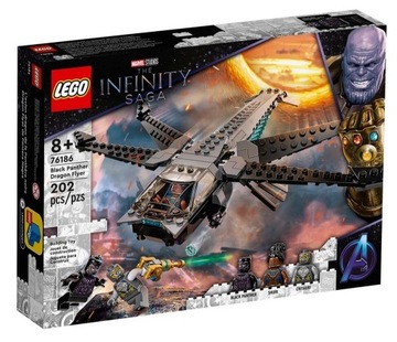 Lego Super Heroes 76186 Helikopter Czarnej Pantery