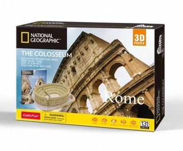 Пазл National Geographic Колизей 3D - Cubic Fun