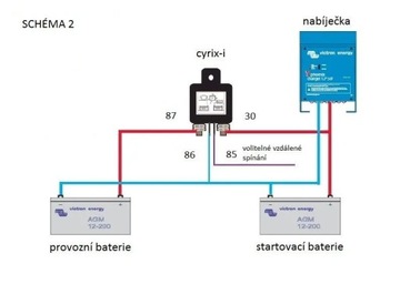 Комплект для подключения аккумулятора Cyrix-ct 12/24 120