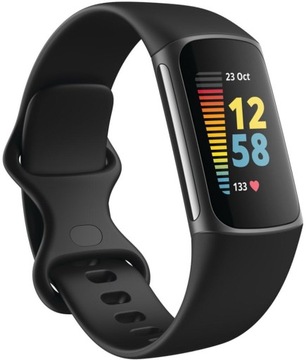 Fitbit Charge 5 GPS Black Smartwatch otwarte pudełko