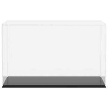 vidaXL Коробка-витрина Прозрачная 31x17x19 см, акрил