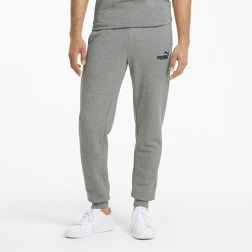 PUMA SPODNIE BAWEŁNIANE ESS SLIM PANTS 586749 03 R.L