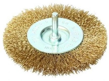 Проволочная дисковая щетка для дрели 100мм МОЩНАЯ
