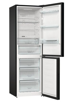 Холодильник Gorenje NRK6192ABK4 300л 185 см NoFrost Plus Multiflow Черный