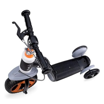 ТРЕХКОЛЕСНЫЙ самокат, беговел, самокат со светодиодной подсветкой 2в1 MoMi для детей