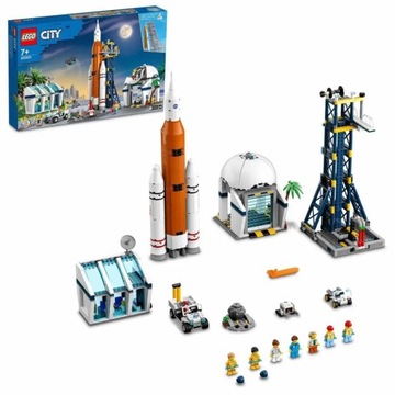 LEGO City 60351 Start rakiety z kosmodromu