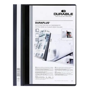 Черная папка для презентаций формата А4 Durable x 4
