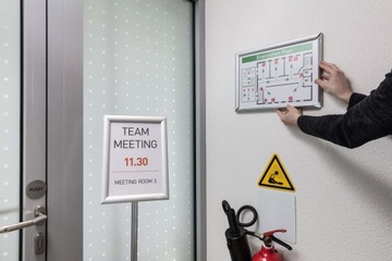 Прочная серебряная рамка A3 для плакатов, 2 шт.