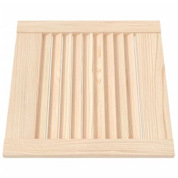 Дверцы шкафа жалюзийные, 39,5x39,4 см, массив сосны.