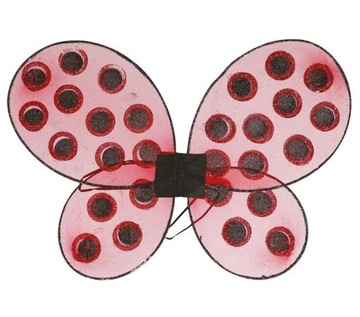 Крылышки божьей коровки на резинке, дополнение к костюму для детей и взрослых.
