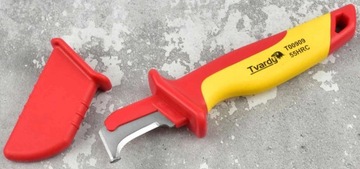 Nóż izolowany do usuwania izolacji kabli 180mm VDE (60)