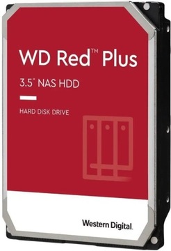 Жесткий диск WD Red Plus WD120EFBX SATA емкостью 12 ТБ