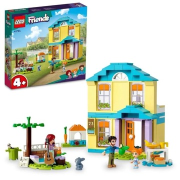 LEGO Friends 41724 Дом Пейсли и Элии в саду Гитара Кролик 185 кубиков 4+