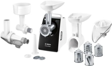МЯСОРУБКА BOSCH MFW3X18B (БЕЛО-ЧЕРНАЯ)