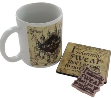Подарочный набор «Гарри Поттер», кружка, брелок, подставка, подарок на день рождения