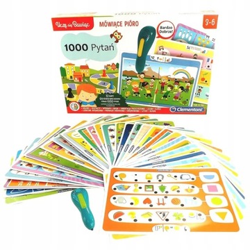 РАЗВИВАЮЩАЯ игра Говорящая ручка 1000 вопросов 50653