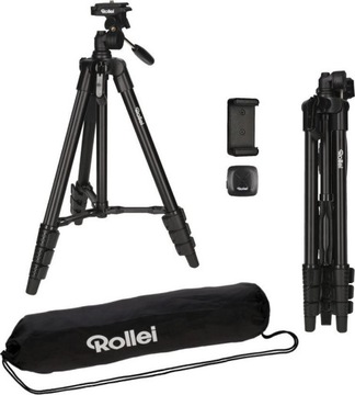 STATYW FOTOGRAFICZNY BLUETOOTH TRIPOD 120 SMARTFON KAMERA APARAT ALUMINIOWY