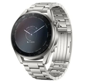 Smartwatch Huawei Watch 3 Pro Elite Srebrny 4G (LTE) eSIM NFC WiFi