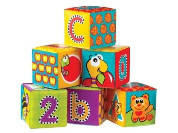 Прорізувач Playgro тканина різнокольоровий