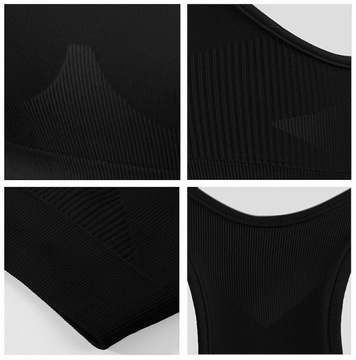 [Sesto Senso] Бесшовный спортивный топ для бега [L/XL]