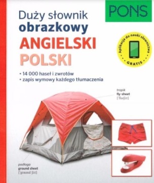 Duży słownik obrazkowy Angielski PONS Pons