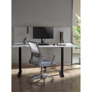 Перегородка для рабочего стола, акриловая панель, 150 х 40 см.