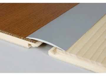 Лента САМОКЛЕЯЩАЯСЯ 80мм АЛЮМИНИЙ Ширина А71 Порог ДУБ МОККА 100см 1м