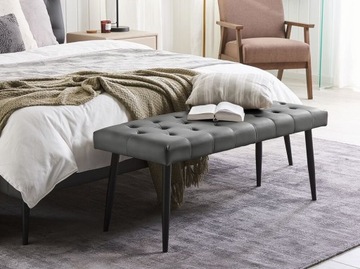 Серая скамейка для спальни ESSONNE!