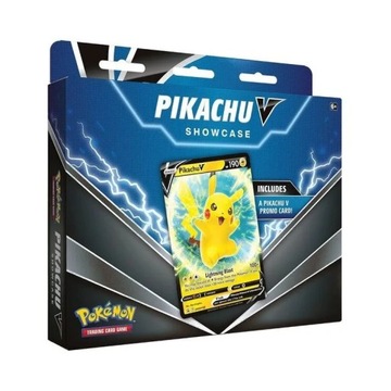 Витрина коробки Pokemon TCG Pikachu V