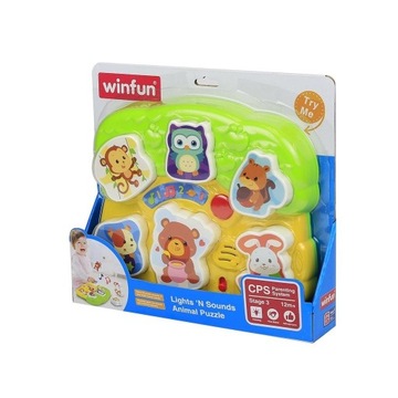 Smily Play, puzzle interaktywne Zwierzaki