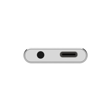 Мини-разъем USB-C на 3,5 мм и аудиоадаптер USB-C Cygnett Essential (белый)