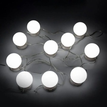 Светодиодные лампы для зеркала туалетного столика, макияжа, набор 10 шт.