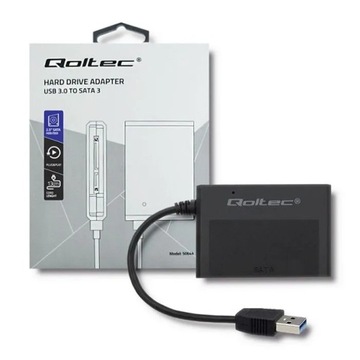 Адаптер Qoltec USB 3.0 для 2,5-дюймовых жестких/твердотельных накопителей SATA3