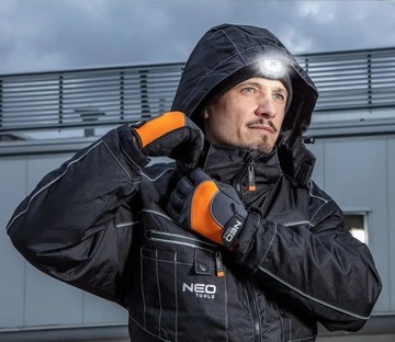 ШЛЯПА С ФОНАРЕМ перезаряжаемый Теплый светодиодный фонарик NEO