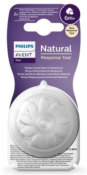 Philips AVENT SCY966/02 SMOCZEK RESPONSYWNY NATURAL DO GĘSTYCH POKARMÓW