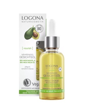 Масло для лица Logona BIO с авокадо, Inca Inchi