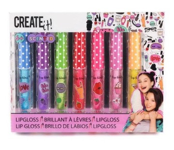 Create it! Zestaw błyszczących pomadek do ust