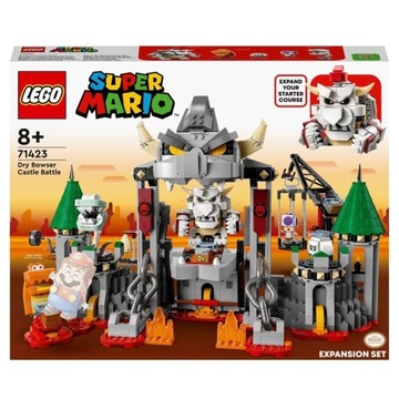 LEGO Super Mario 71423 Бой в замке Сухого Баузера